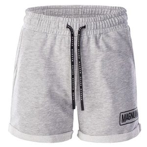 Spodenki damskie treningowe Magnum Caprea Shorts Wo's - szare, Rozmiar M. Szare szorty MAGNUM, bez wzorów, z bawełny. Za 64,99 zł.