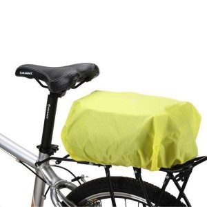 Wodoodporna pokrowiec na torbę rowerową lub plecak. Zielone plecaki WOZINSKY. Za 36,94 zł.