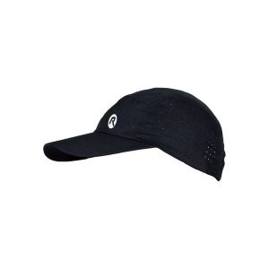 Czapka z daszkiem do biegania unisex Rogelli Liberty 2.0. Czarne czapki Rogelli, bez wzorów, z materiału. Za 76,00 zł.