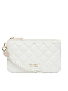 Nine West Torebka LILLA1 Biały. Białe torebki klasyczne Nine West, bez wzorów, ze skóry, bez dodatków. Za 99,99 zł.