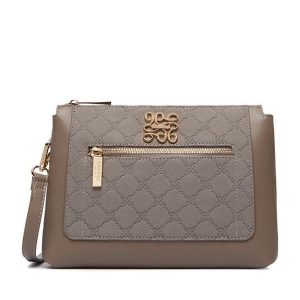 Torebka Nine West. Szare listonoszki Nine West, bez wzorów, bez dodatków. Za 249,99 zł.