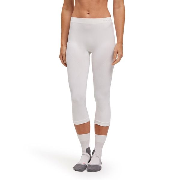 Damskie legginsy 3/4 Falke Warm. Białe legginsy Falke, bez wzorów, z dzianiny. Za 284,75 zł.