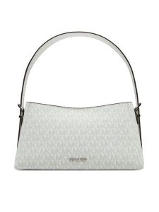 Michael Kors Torebka 32R5S9OC6V Biały. Białe torebki klasyczne Michael Kors, bez wzorów, ze skóry, bez dodatków. Za 589,99 zł.