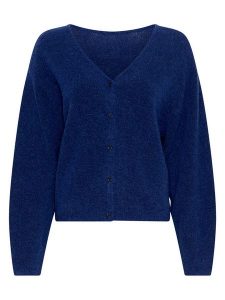 MOSS COPENHAGEN Kardigan "Milania" w kolorze granatowym rozmiar: S/M. Niebieskie kardigany Moss Copenhagen. Za 208,99 zł.