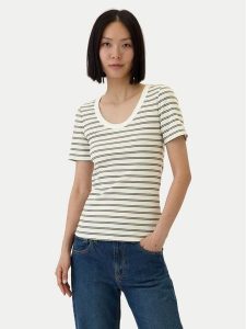 Gap T-Shirt 541064-01 Zielony Regular Fit. Zielone t-shirty GAP, m, bez wzorów, z bawełny, bez kołnierzyka, bez ramiączek. Za 79,99 zł.