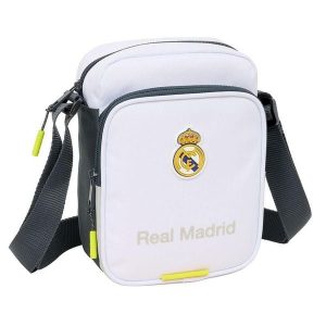 Real Madryt saszetka na ramię mini shoulder bag biała. Białe nerki i saszetki REAL MADRID, bez wzorów. Za 99,00 zł.