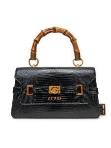Guess Torebka HWKB95 06200 Czarny. Czarne torebki klasyczne Guess, z aplikacjami, ze skóry, bez dodatków. Za 389,99 zł.