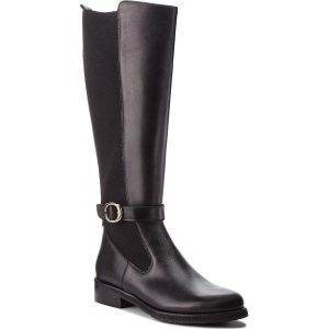 Oficerki BALDACCINI - 104000-6 Czarny Buffalo. Kozaki marki Baldaccini. W wyprzedaży za 399,00 zł.