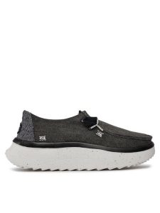 Hey Dude Półbuty Wendy Peak Chambray 40255-001 Szary. Szare półbuty Hey Dude, bez wzorów, z materiału, bez obcasa, na płaskiej podeszwie, bez zapięcia. Za 239,99 zł.