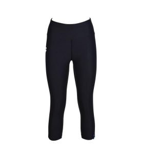 Damskie legginsy Arena 3/4 Panel. Czarne legginsy Arena, bez wzorów, z elastanu. Za 223,00 zł.