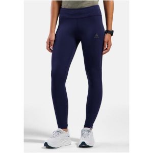 Legginsy damskie Odlo ZEROWEIGHT Tights. Niebieskie legginsy ODLO, bez wzorów, z elastanu. Za 280,49 zł.