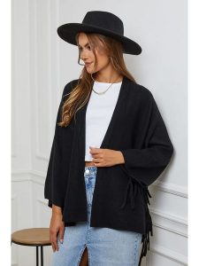 Soft Cashmere Kardigan w kolorze czarnym rozmiar: 34/36. Czarne kardigany Soft Cashmere, z kaszmiru. Za 105,63 zł.