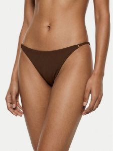 Bardot Dół od bikini Veyda 60299PB Brązowy. Brązowe bikini Bardot, bez wzorów, z syntetyku. Za 159,99 zł.