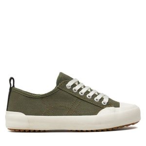 Trampki EMU Australia. Brązowe trampki EMU Australia, bez wzorów, bez zapięcia. Za 389,99 zł.