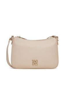 Nine West Torebka JH5823-NW Beżowy. Brązowe listonoszki Nine West, bez wzorów, z materiału, bez dodatków. Za 159,99 zł.