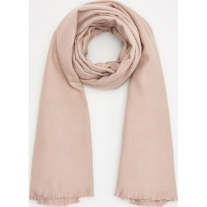 Gładki szalik - Beżowy. Szaliki marki TRIBORD. W wyprzedaży za 39,99 zł.