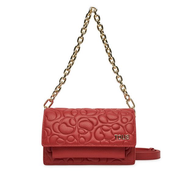 Torebka TOUS. Czerwone torebki klasyczne Tous, bez wzorów, bez dodatków. Za 669,99 zł.