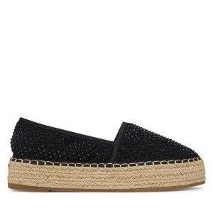 Espadryle DeeZee. Czarne espadryle DeeZee, bez wzorów, bez obcasa. Za 119,99 zł.