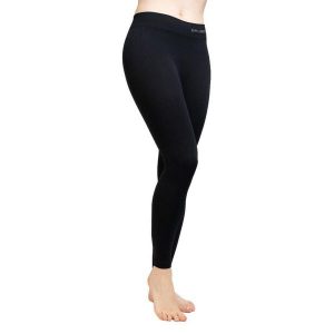 Legginsy termoraktywne damskie Brubeck Extreme Thermo Pant. Czarne legginsy Brubeck, bez wzorów. Za 140,49 zł.