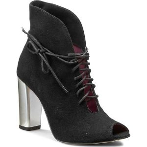 Botki KARINO - 1615/003-P Czarny/Welur. Botki marki Karino. W wyprzedaży za 229,00 zł.