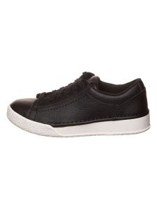 Clarks Skórzane sneakersy w kolorze czarnym rozmiar: 36. Czarne trampki Clarks, bez wzorów, bez zapięcia. Za 171,28 zł.