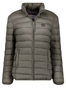 Geographical Norway Kurtka pikowana w kolorze khaki rozmiar: L. Brązowe kurtki Geographical Norway, l, bez wzorów, bez kaptura. Za 163,26 zł.