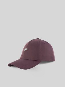 4F Czapka z daszkiem strapback damska - fioletowa XS/S (56cm). Fioletowe czapki 4f, bez wzorów, klasyczne. Za 69,99 zł.