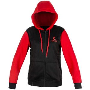 Bluza z kapturem Chaya Zip. Czarne bluzy CHAYA, bez wzorów, z kapturem. Za 268,00 zł.