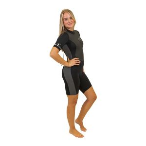 Damski shorty Watrflag Adelaide Turkusowy. Czarne kombinezony WATRFLAG, l, bez wzorów, z lycry, sportowe, bez kołnierzyka, bez ramiączek, długie. Za 319,00 zł.