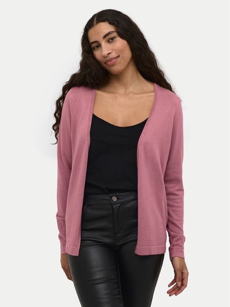 Kaffe Kardigan Fenia 10551503 Różowy Regular Fit. Czerwone kardigany Kaffe, z wiskozy. Za 99,99 zł.