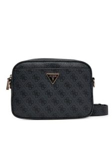 Guess Torebka Meridian II HWSG69 74140 Szary. Szare listonoszki Guess, z aplikacjami, ze skóry, bez dodatków. Za 409,99 zł.