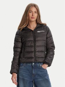 Karl Lagerfeld Jeans Kurtka zimowa A3W15026 Czarny Regular Fit. Czarne kurtki Karl Lagerfeld Jeans, na zimę, l, bez wzorów, z jeansu, bez kaptura. Za 589,99 zł.