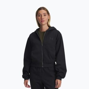 Bluza Under Armour Icon Vida Fleece FZ. Czarne bluzy Under Armour, bez wzorów, bez kaptura. Za 249,99 zł.