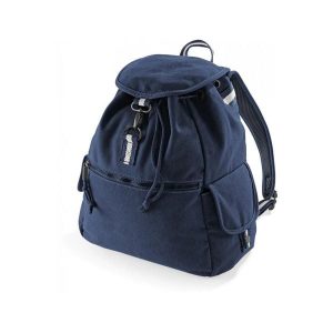Plecak z płótna Quadra Vintage. Niebieskie plecaki QUADRA. Za 151,50 zł.