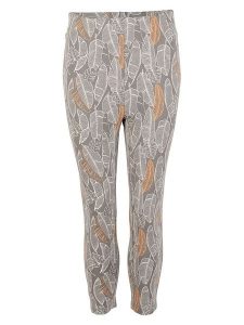 Roadsign Legginsy w kolorze szaro-biało-pomarańczowym rozmiar: S. Szare legginsy Roadsign, bez wzorów. Za 41,69 zł.
