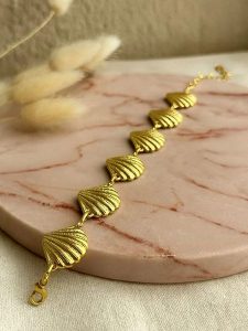 Lodie Silver Bransoletka z elementami ozdobnymi rozmiar: onesize. Szare bransoletki Lodie Silver, z mosiądzu. Za 39,99 zł.