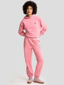 BIG STAR Spodnie dresowe w kolorze jasnoróżowym rozmiar: XL. Różowe spodnie dresowe Big Star, xl, bez wzorów, z bawełny. Za 72,99 zł.