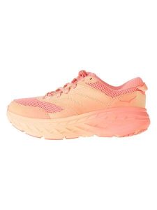 HOKA ONE ONE Buty "Bondi 2" w kolorze pomarańczowym do biegania rozmiar: 42 2/3. Pomarańczowe buty sportowe Hoka One One, bez wzorów, z materiału, bez zapięcia, do biegania. Za 355,78 zł.