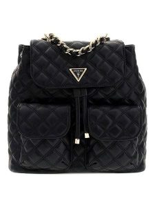 Guess Plecak w kolorze czarnym - 30 x 26 x 9 cm rozmiar: onesize. Czarne plecaki Guess. Za 426,99 zł.