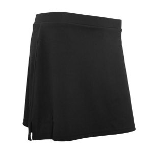 Damskie Szybkoschnące Spódnico Spodnie Skort. Czarne spódnice SPIRO, bez wzorów. Za 71,99 zł.