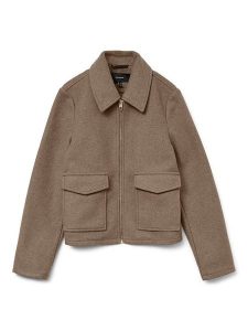 Vero Moda Kurtka przejściowa w kolorze jasnobrązowym rozmiar: L. Brązowe kurtki Vero Moda, l, bez wzorów, bez kaptura. Za 189,29 zł.