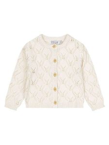 Dirkje Kardigan w kolorze kremowym rozmiar: 116. Brązowe kardigany Dirkje, z bawełny. Za 60,88 zł.