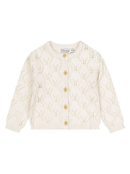 Dirkje Kardigan w kolorze kremowym rozmiar: 116. Brązowe kardigany Dirkje, z bawełny. Za 69,58 zł.