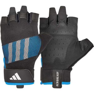 Rękawice treningowe Performance. Niebieskie rękawiczki ADIDAS, bez wzorów. Za 101,99 zł.