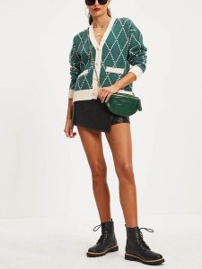 LA Angels Kardigan w kolorze zielonym rozmiar: M. Zielone kardigany LA Angels. Za 195,06 zł.