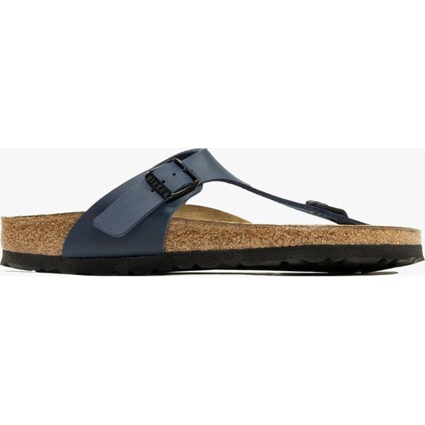 Japonki damskie Birkenstock Gizeh BS (0143623). Niebieskie klapki Birkenstock, bez wzorów, bez obcasa. Za 339,99 zł.