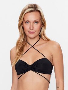 Patrizia Pepe Góra od bikini 2I0112/J101-K103 Czarny. Czarne bikini Patrizia Pepe, bez wzorów, z syntetyku. Za 219,99 zł.