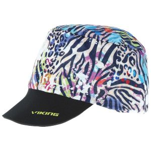 Czapka damska z ochroną UV Viking Moko Outdoor. Brązowe czapki Viking, bez wzorów, sportowe. Za 39,90 zł.