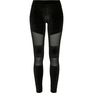Legginsy damskie Urban Classics velvet tech mesh. Czarne legginsy Urban Classics, bez wzorów, z meshu. Za 142,00 zł.