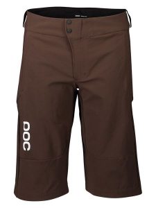 POC Szorty kolarskie "Essential MTB" w kolorze brązowym rozmiar: M. Brązowe spodenki sportowe POC, m, bez wzorów, z materiału, rowerowe. Za 210,81 zł.